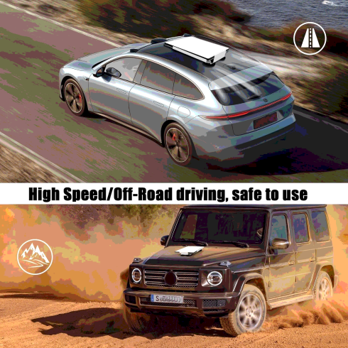 Starlink Mini Car Roof Mount Магнитное крепление Starlink Mini на крышу авто фото 4