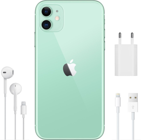 Apple iPhone 11 256 ГБ зеленый фото 4