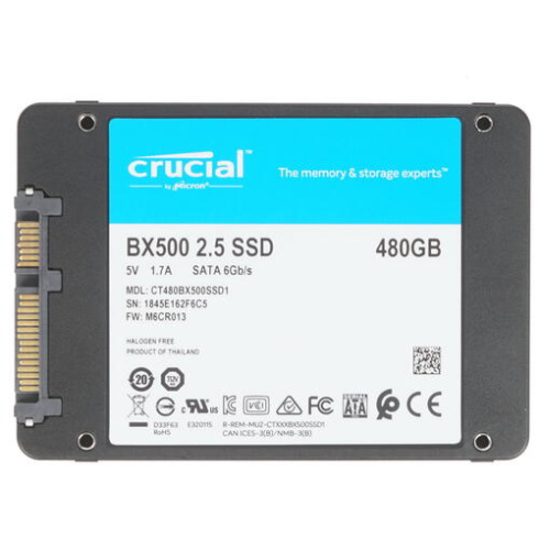 Crucial BX500 480Gb фото 2