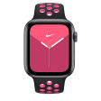 Apple Nike Sport Band 44 мм черный/розовый всплеск фото 3
