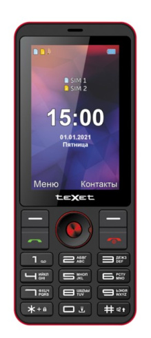 Texet TM-321 черно-красный фото 1