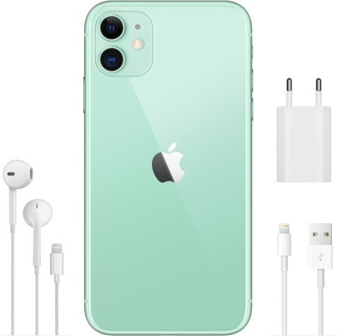 Apple iPhone 11 128 ГБ зеленый фото 4
