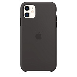 Apple Silicone Case для iPhone 11 черный