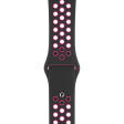Apple Nike Sport Band 40 мм черный/розовый всплеск фото 1