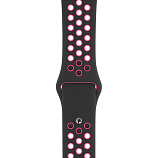 Apple Nike Sport Band 40 мм черный/розовый всплеск
