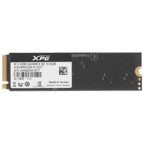A-Data XPG GAMMIX S5 AGAMMIXS5-512GT-C 512GB фото 2
