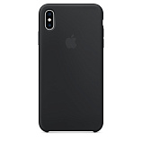 Apple Silicone Case для iPhone XS Max черный