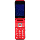 Мобильный телефон TEXET TM-B419 красный