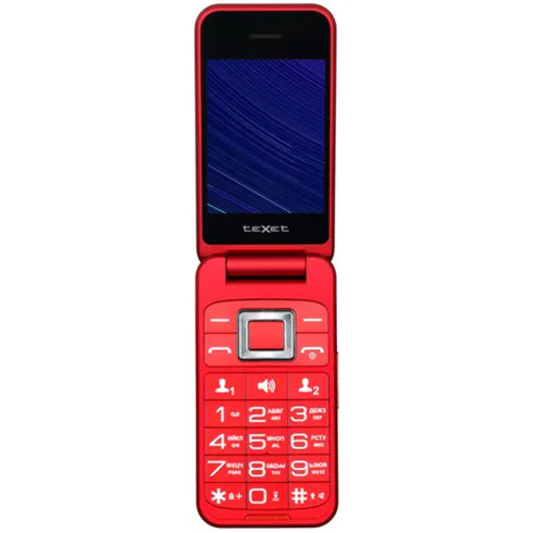 Мобильный телефон TEXET TM-B419 красный фото 1