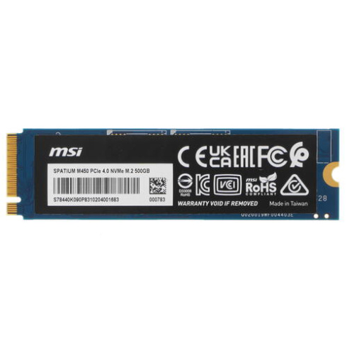 MSI Spatium M450 500Gb фото 2