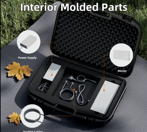 Starlink v4 портативный чехол уличный Жесткий Чехол для Starlink Gen 3 фото 4