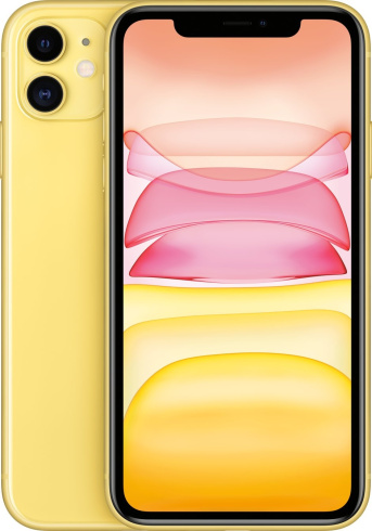 Apple iPhone 11 64 ГБ желтый фото 1
