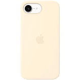 iPhone 17e Silicone Case with MagSafe - Vanilla,Model A3646
