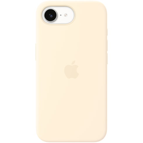 iPhone 17e Silicone Case with MagSafe - Vanilla,Model A3646 фото 1