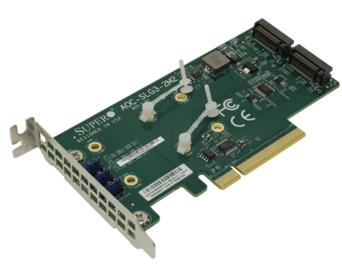 Supermicro AOC-SLG3-2M2 фото 2