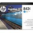 HP Europe 843C PageWide XL голубой фото 1