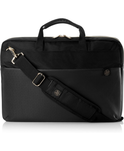 HP Pavilion Accent Briefcase черный/золотой 15.6" фото 1