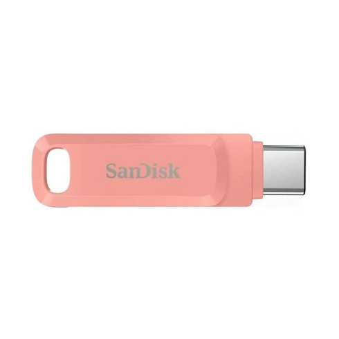 SanDisk Ultra Dual Drive Go 128GB розовый фото 1