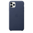 Apple Leather Case для iPhone 11 Pro Max темно‑синий фото 1
