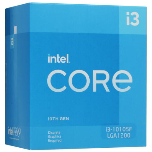 Intel Сore i3-10105F Box фото 3
