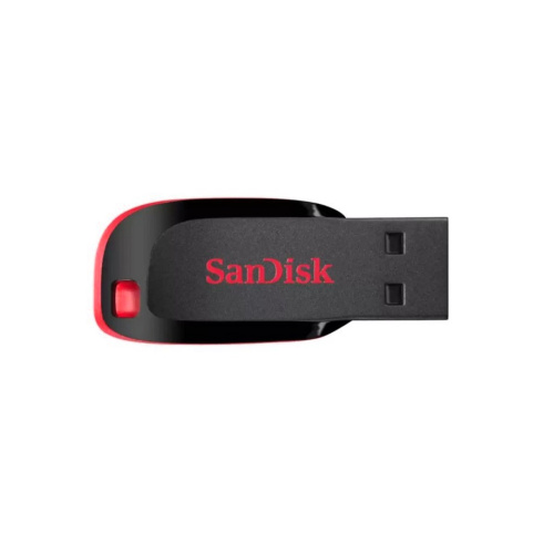 SanDisk Cruzer Blade 64GB черно-красный фото 1