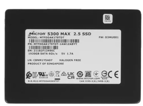 Micron 5300 Max 1.92Tb фото 1