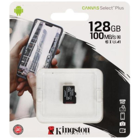 Kingston Canvas Select Plus microSDHC 128GB фото 3