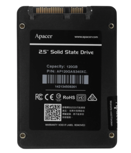 Apacer Panther AS340X 120GB фото 2