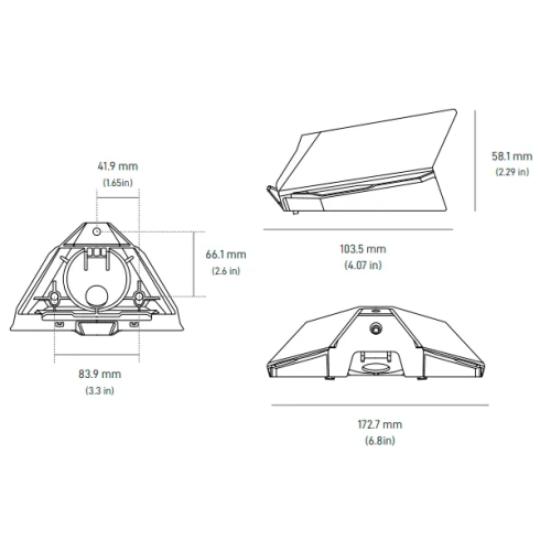 на трубу/плоское основание Starlink Mini Pipe Adapter and Flat Mount фото 2