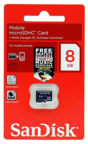 SanDisk microSDHC 8Gb фото 3