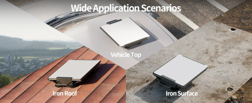 Starlink Mini портативное магнитное крепление на крышу с мощными магнитами и установкой без сверления фото 3