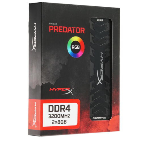 Kingston HyperX Predator RGB HX432C16PB3AK2/16 2x8GB фото 4