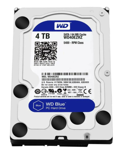 Western Digital Blue 4TB фото 1