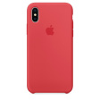 Apple Silicone Case для iPhone X спелая малина фото 1