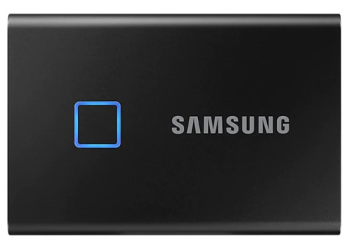 Samsung T7 Touch 500Gb черный фото 1