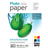 ColorWay Self-adhesive matte A4