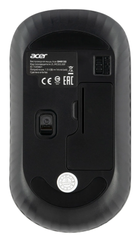 Acer OMR130 черный оптич. 1200dpi беспров. USB 3but  фото 4
