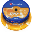 Verbatim DVD-R Matt Silver 4.7GB фото 1