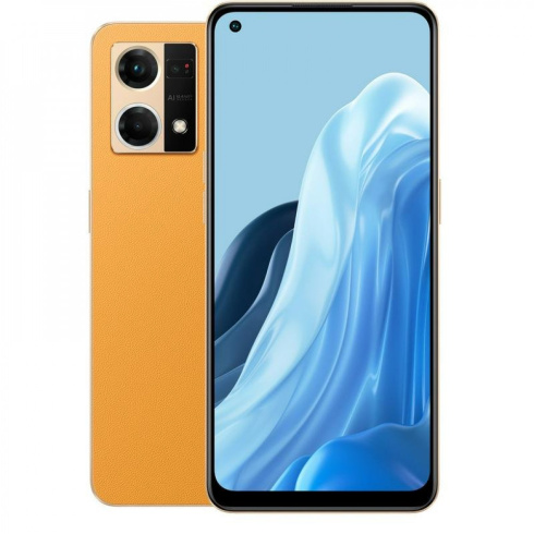 Oppo Mobile Phone Reno 7 оранжевый фото 1