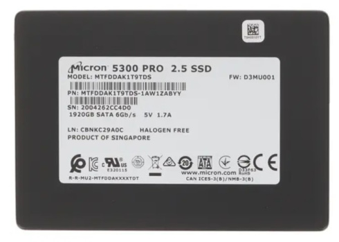 Micron 5300 Pro 1.92 Tb фото 1