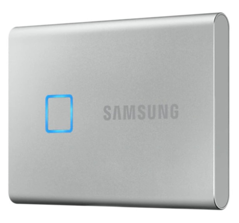 Samsung T7 Touch 500Gb серебристый фото 4