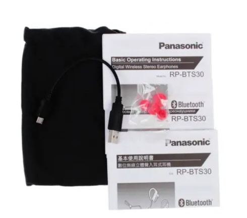 Panasonic RP-BTS30GC-R красный фото 2