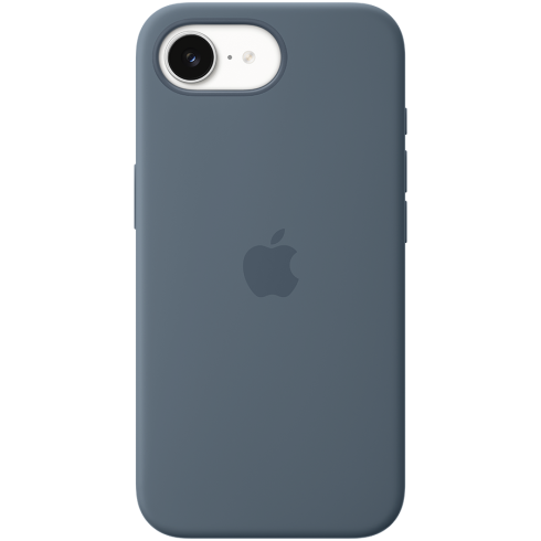 iPhone 17e Silicone Case with MagSafe - Anchor Blue,Model A3646 фото 1