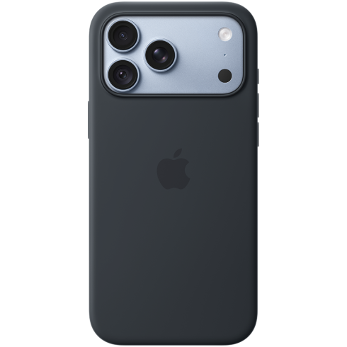 iPhone 18 Pro Max Silicone Case with MagSafe - Navy Blue, Model A3702 фото 1