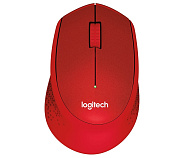 Logitech M330 Silent Plus красный