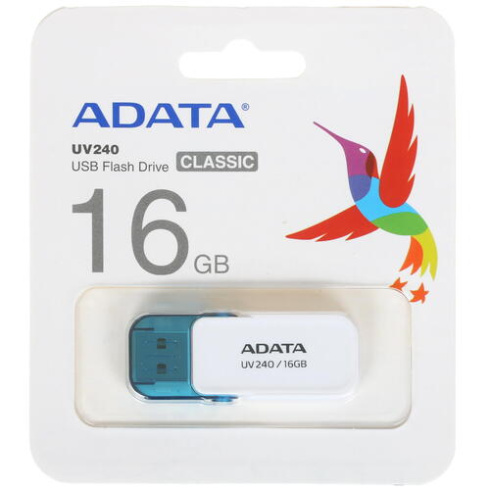 ADATA UV240 16GB белый фото 2