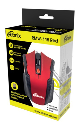 Ritmix RMW-115 красный фото 6