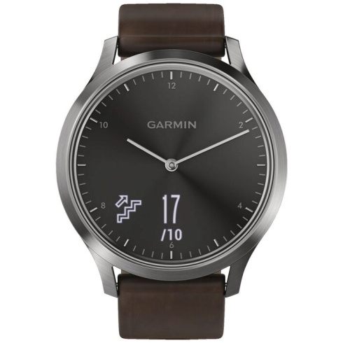 Garmin Vivomove HR Premium L без GPS серебряный фото 1