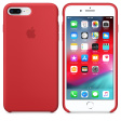 Apple Silicone Case для iPhone 8 Plus / 7 Plus красный фото 3