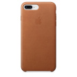 Apple Leather Case для iPhone 8 Plus / 7 Plus золотисто-коричневый фото 1